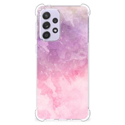 Back Cover Samsung Galaxy A33 Pink Purple Paint Back Cover Samsung Galaxy A33 Pink Purple Paint