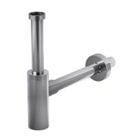 Sifon Plieger Napoli 5/4M Muurbuis RVS - thumbnail