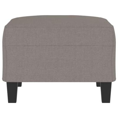 Voetenbank 70x55x41 cm stof taupe
