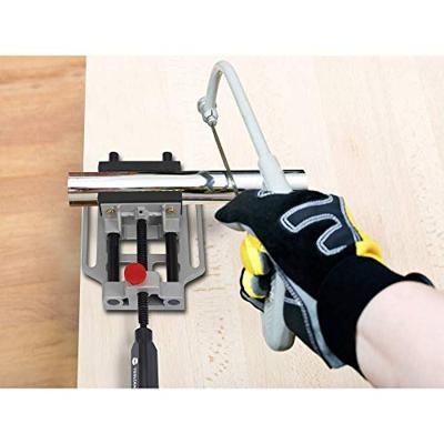 TOOLCRAFT SRS-143 Bankschroef TO-4988658 Bekbreedte: 100 mm Spanbreedte (max.): 90 mm