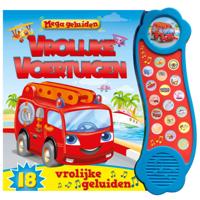 Rebo Publishers Mega geluidenboek - vrolijke voertuigen - thumbnail