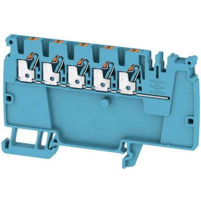 Weidmüller 2522840000 Verdeler-serieklem Push-In-klem, Steekaansluiting Blauw 50 stuk(s) Piece