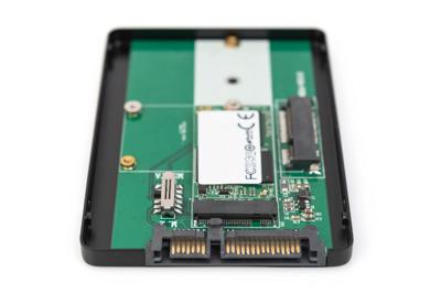 Digitus DIGITUS - 2,5 SATA Festplattenadapter M.2 oder mSATA Bevestigingsframe voor 2,5 inch harde schijf Digitus DIGITUS - 2,5 SATA Festplattenadapter M.2 oder mSATA Bevestigingsframe voor 2,5 inch harde schijf