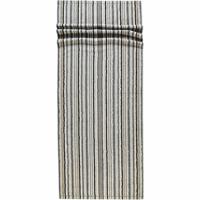 Cawö Cawö Lifestyle Streifen Saunahanddoek 7048 Kiezelsteen-37 70x180 - thumbnail