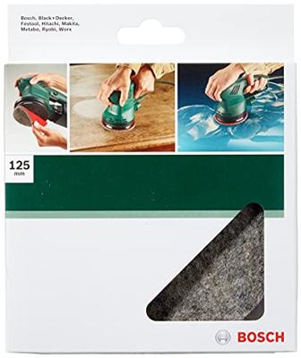 Bosch Accessories 2609256053 Polijstvilt voor excentrische schuurmachine, 150 mm klittenband 1 stuk(s) - thumbnail