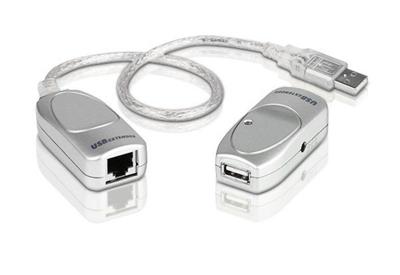 ATEN UCE60 Extender (verlenging) USB-A 1.1 Via netwerkkabel RJ45 60 m