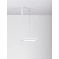 Lyora Ronde hanglampPerrine wit Ø 40cm - 9345613 - thumbnail