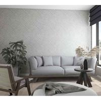 Noordwand Botanica Behang met rotan vlechtwerk 33314 - thumbnail