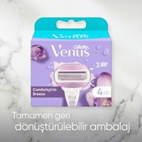 Gillette Gillette Venus Breeze scheermesjes 4st. - thumbnail
