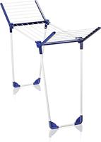 Leifheit 81720 pegasus 120 solid compact droogrek wit/blauw - thumbnail