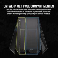 Corsair 2500X Midi-tower PC-behuizing Zwart Zijvenster - thumbnail