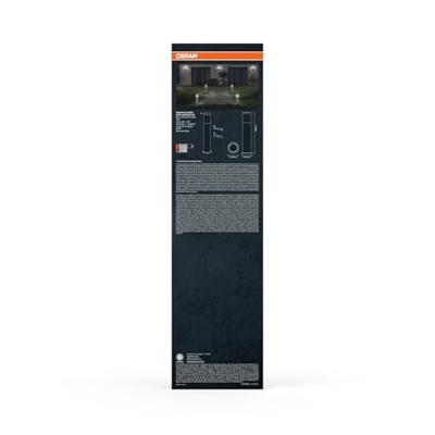 OSRAM HOMELIGHTING Endura Classic Ebro 49cm E27 Dark Gray 4099854446313 LED-buitenlamp (wand)
