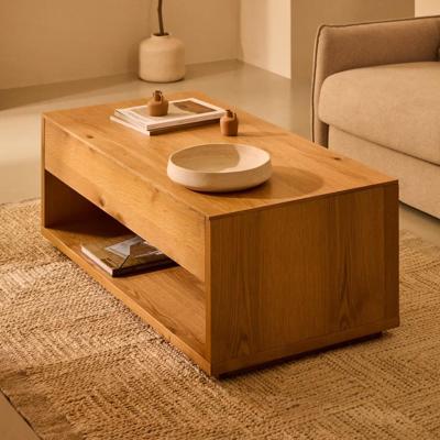 Kave Home Salontafel 'Alguema' Eiken, 120 x 60cm