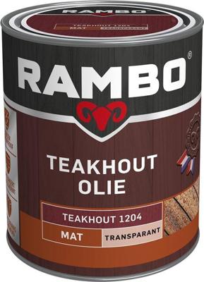 Teakolie mat transp. 1204 0,75l Rambo - Rambo Teakolie mat transp. 1204 0,75l Rambo - Rambo