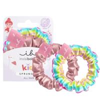 Invisibobble kids sprunchie slim too good to be blue 2st. - thumbnail
