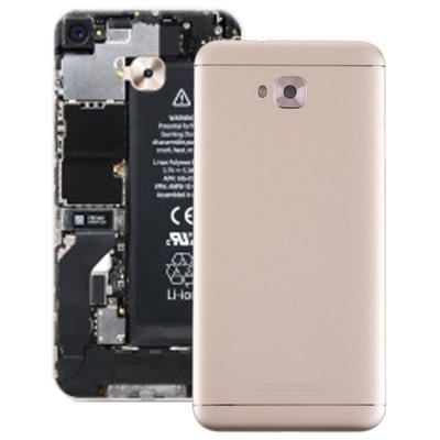 Achtercover met Zijkleutels & camera lens voor ASUS ZenFone 4 Selfie ZD553KL (goud)