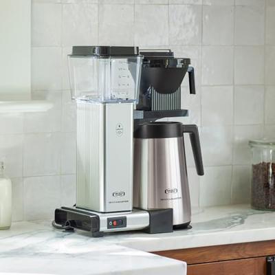 Moccamaster KBGT 741 Koffiefilter apparaat Zilver