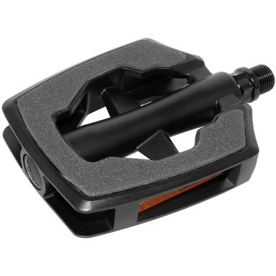 UNION Marwi pedaalset sp-890 sandblock grijs aluminium mat zwart