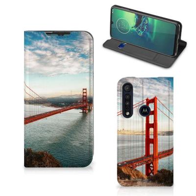 Motorola G8 Plus | Book Cover | Golden Gate Bridge