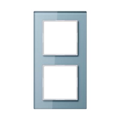 Jung A Creation afdekraam 2-voudig glas blauwgrijs