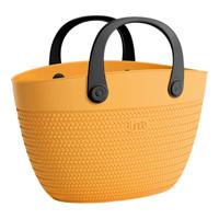 Linda Bag Beach 50x41 cm Geel/Zwart - thumbnail