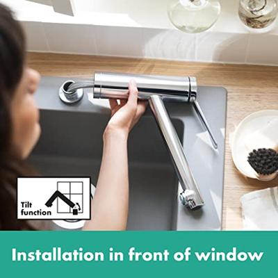 Hansgrohe Zesis M33 ééngreeps keukenmengkraan 160, installetie voor een raam, 1jet, chroom Hansgrohe Zesis M33 ééngreeps keukenmengkraan 160, installetie voor een raam, 1jet, chroom