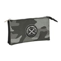 Schoolpennenzak Safta Stone Zwart 22 x 12 x 3 cm - thumbnail