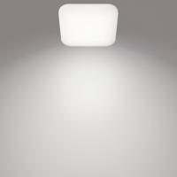 Plafondlamp LED Philips mauve 12 W 26 x 26 x 6,5 cm Wit Metaal (4000 K) - thumbnail