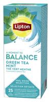 Lipton thee Feel Good Selection, Groene thee munt, pak van 25 zakjes - thumbnail