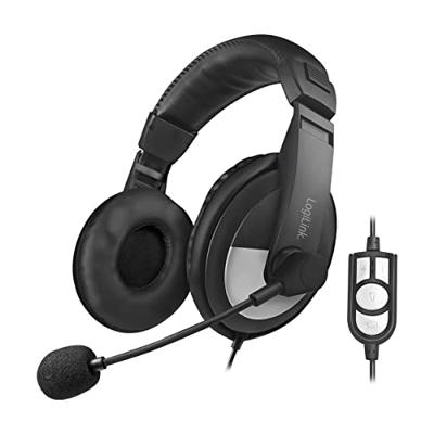 LogiLink HS0019 Bedraad Zwart - thumbnail