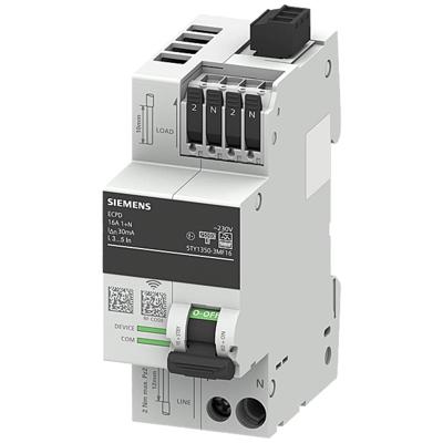 Siemens 5TY13503MF16 Siemens Dig.Industr. Elektronisch veiligheidsschakelapparaat 1-fasig F 2-polig 0.03 A 230 V