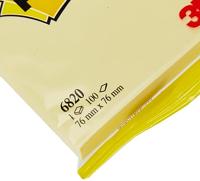 Post-it Notes, 100 vel, ft 76 x 76 mm, geel, op blister - thumbnail