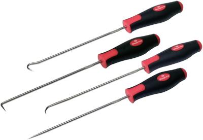 Bikeservice haken set hooked pin long bst 241mm 4tlg