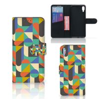 Sony Xperia L3 Telefoon Hoesje Funky Retro - thumbnail