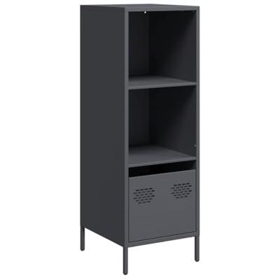 Hoge kast 35x39x103,5 cm staal antracietkleurig Hoge kast 35x39x103,5 cm staal antracietkleurig