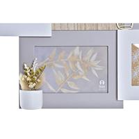 Fotolijsten DKD Home Decor Love Home Hout Bloem Natuurlijk (46 x 3 x 39 cm) (2 Stuks) - thumbnail