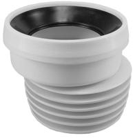 Riko Closet-aansluitstukken 110x100 wit Offset - thumbnail