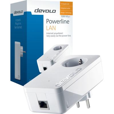 Devolo dLAN 1200+ 1200 Mbit/s Ethernet LAN Wit 1 stuk(s)