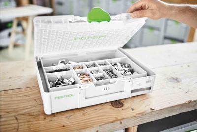 Festool Accessoires SYS3 ORG M 89 Systainer organizer | inclusief 22 inlegbakjes - 204853