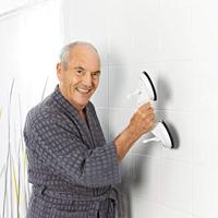 RIDDER handgreep zuignappen 12 cm 100 kg a0150201 - thumbnail