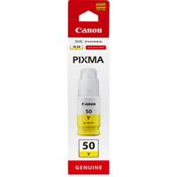 Inktfles - Canon - GI -50y- geel - Pixma Megatank Compatibiliteit - (3405C001) - thumbnail