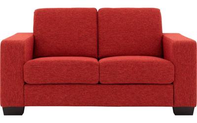 Goossens Bank N-joy Divana rood, stof, 2-zits, stijlvol landelijk Goossens Bank N-joy Divana rood, stof, 2-zits, stijlvol landelijk