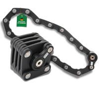 CONTEC faltschloss "blocklock" ct folding socket blocklo 64 cm, black - thumbnail