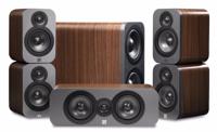 Q Acoustics: Q3000 Cinema Pack 5.1 - Walnoot - thumbnail