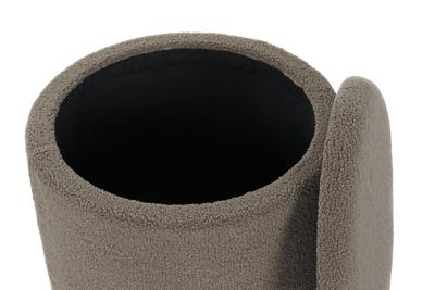 Voetensteun DKD Home Decor Hout Polyester 50 x 50 x 45 cm