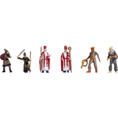 NOCH 15929 H0 Nicolaas en zijn knecht Ruprecht figuren Geverfd, Staand NOCH 15929 H0 Nicolaas en zijn knecht Ruprecht figuren Geverfd, Staand