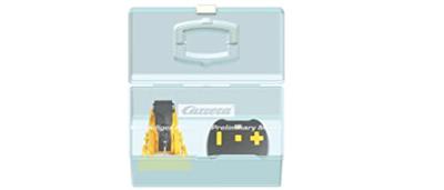 Carrera rc bestuurbare auto cat mini rc d7e track-type tractor - thumbnail