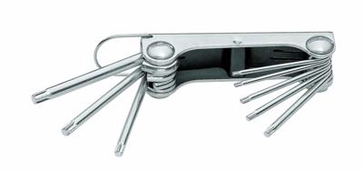 Gedore SCL 43 TX-80 Haakse schroevendraaierset T 9, T 10, T 15, T 20, T 25, T 27, T 30, T 40 8-delig