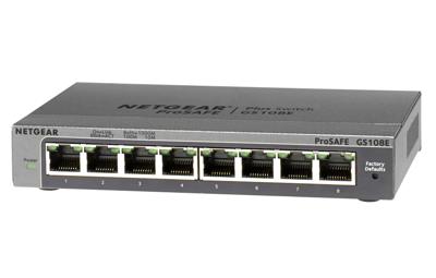 Netgear GS108Ev3 ProSafe - 8-port Gb GS108E, Managed, Gigabit, GS108E-300PES