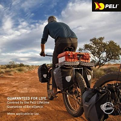 Peli 1500 BK flightcase zonder schuim 425x284x155 mm